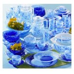 есть еще с таким же рисунком розового цвета графин и 6 стаканов графи есть еще с таким же рисунком розового цвета графин и 6 стаканов графи