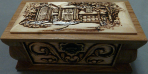 Шкатулка ручной работы из дерева Шкатулка ручной работы из дерева